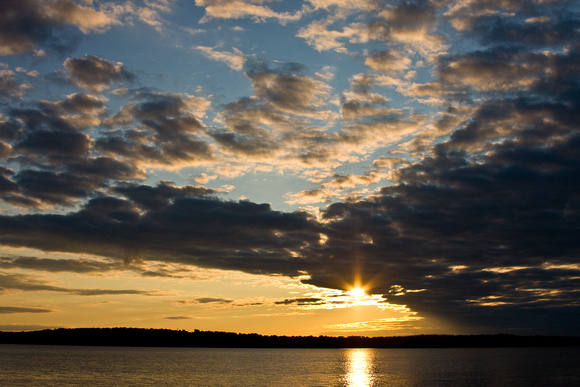 Sunset over Onondaga Lake